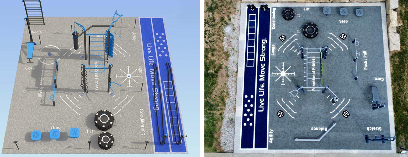 Let's Get Functionally Fit - Outdoor Functional Fitness Zone Now
